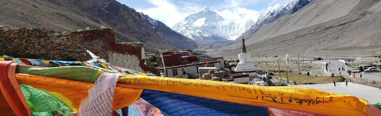 Mt. Everest across Rongbuk