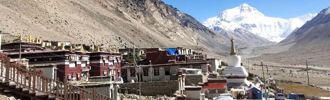 Mt. Everest views from Rongbuk